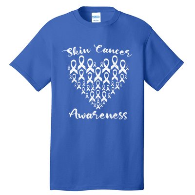 Melanoma Cancer Survivor Gift Skin Cancer Awareness Gift Tall T-Shirt