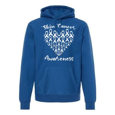 Melanoma Cancer Survivor Gift Skin Cancer Awareness Gift Premium Hoodie