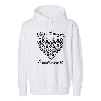 Melanoma Cancer Survivor Gift Skin Cancer Awareness Gift Garment-Dyed Fleece Hoodie