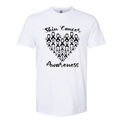 Melanoma Cancer Survivor Gift Skin Cancer Awareness Gift Softstyle CVC T-Shirt