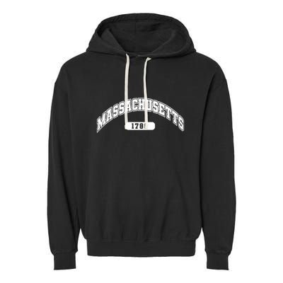 Massachusetts Collegiate Style 1788 Garment-Dyed Fleece Hoodie
