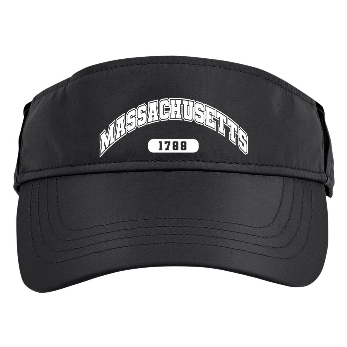Massachusetts Collegiate Style 1788 Adult Drive Performance Visor