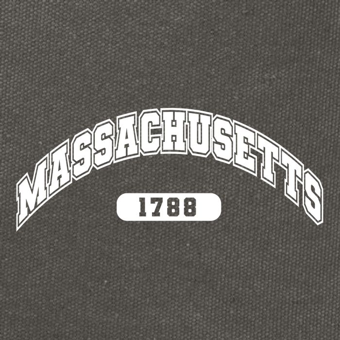 Massachusetts Collegiate Style 1788 Cotton Canvas Backpack