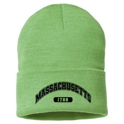 Massachusetts Collegiate Style 1788 Sustainable Knit Beanie