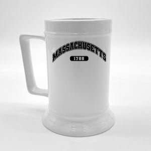 Massachusetts Collegiate Style 1788 Beer Stein