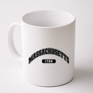 Massachusetts Collegiate Style 1788 Coffee Mug