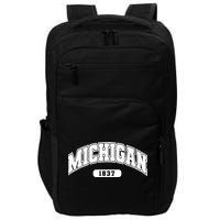 Michigan Collegiate Style 1837 Impact Tech Backpack