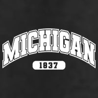 Michigan Collegiate Style 1837 15oz Campfire Ceramic Mug