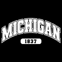 Michigan Collegiate Style 1837 Drawstring Bag