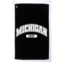 Michigan Collegiate Style 1837 Golf Towel
