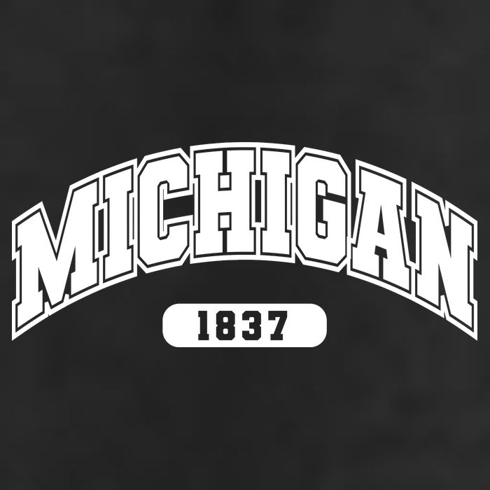 Michigan Collegiate Style 1837 Golf Towel
