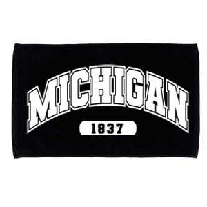 Michigan Collegiate Style 1837 Microfiber Hand Towel