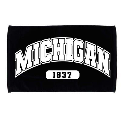 Michigan Collegiate Style 1837 Microfiber Hand Towel