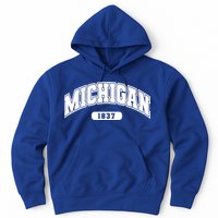 Michigan Collegiate Style 1837 Hoodie