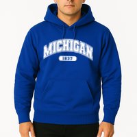 Michigan Collegiate Style 1837 Hoodie