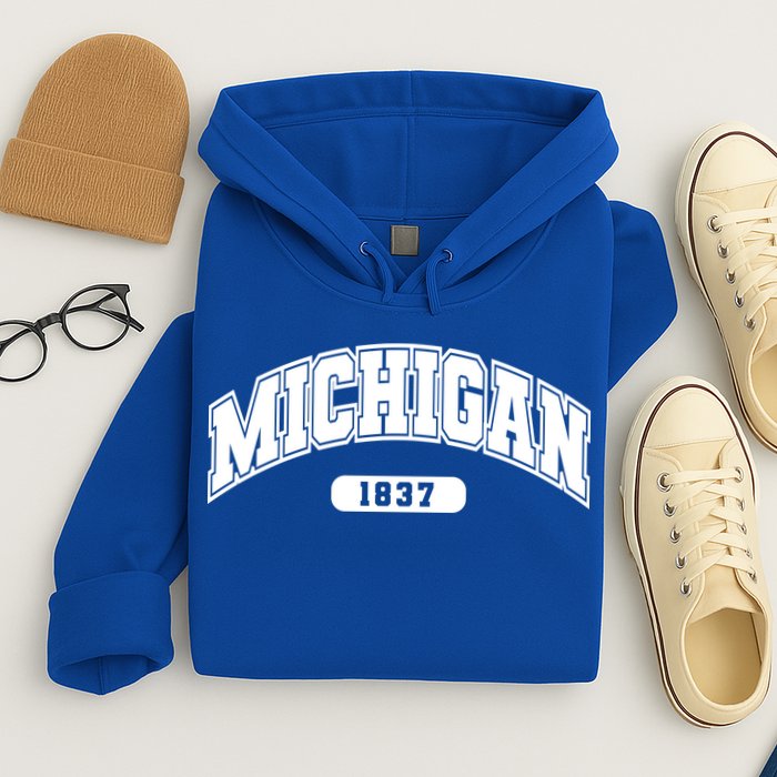 Michigan Collegiate Style 1837 Hoodie
