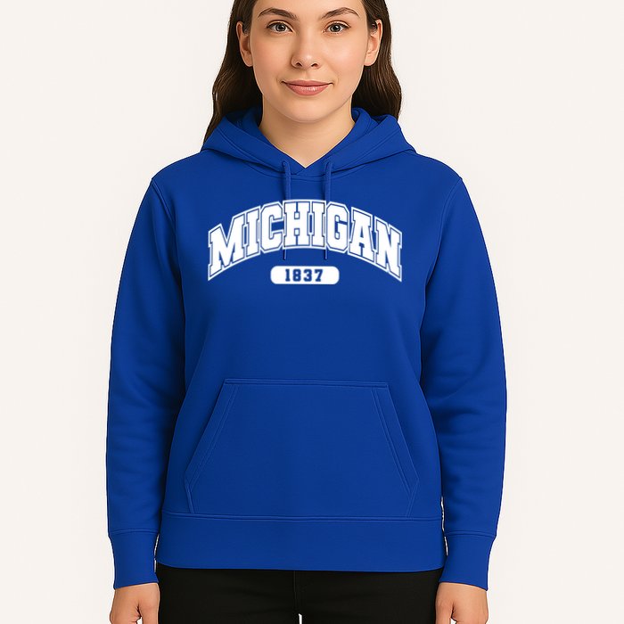 Michigan Collegiate Style 1837 Hoodie