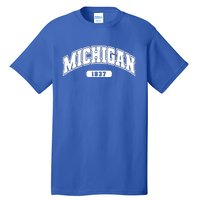 Michigan Collegiate Style 1837 Tall T-Shirt