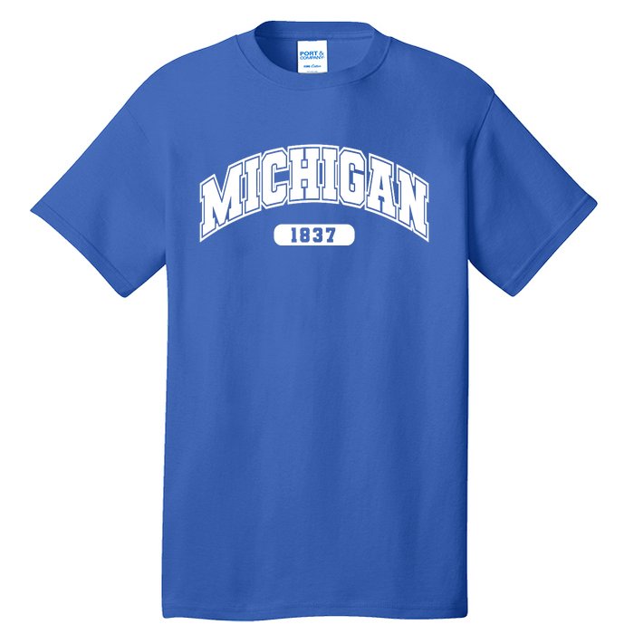 Michigan Collegiate Style 1837 Tall T-Shirt