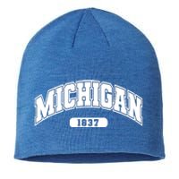 Michigan Collegiate Style 1837 Sustainable Beanie