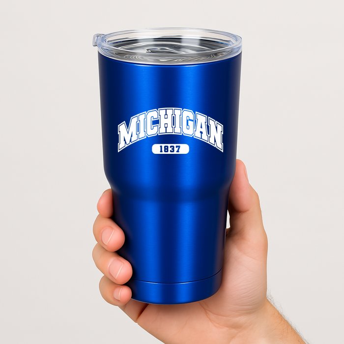Michigan Collegiate Style 1837 Tumbler
