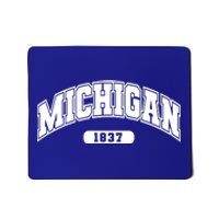 Michigan Collegiate Style 1837 Mousepad