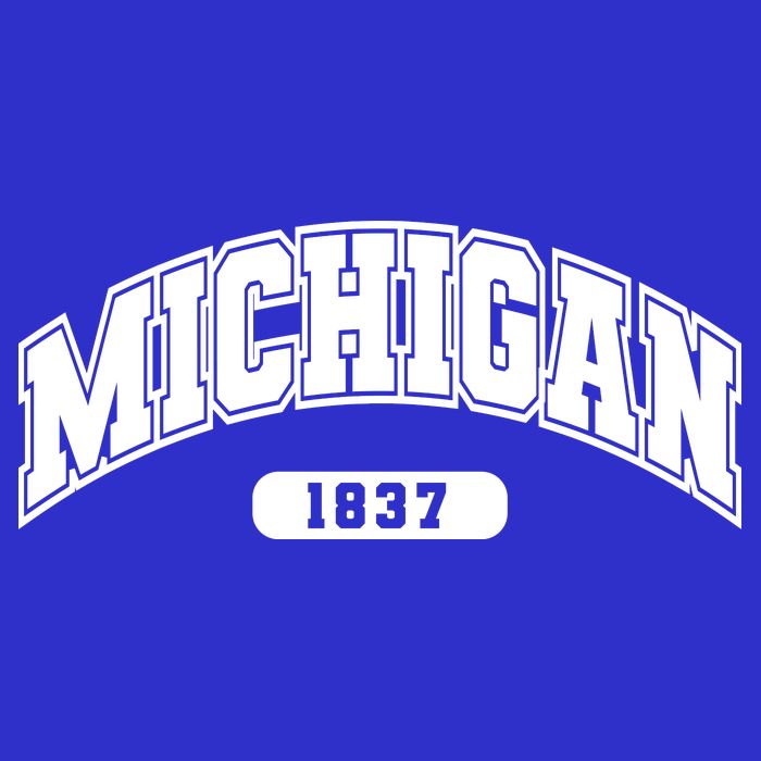 Michigan Collegiate Style 1837 Baby Bodysuit