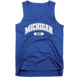 Michigan Collegiate Style 1837 Tank Top