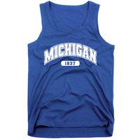 Michigan Collegiate Style 1837 Tank Top