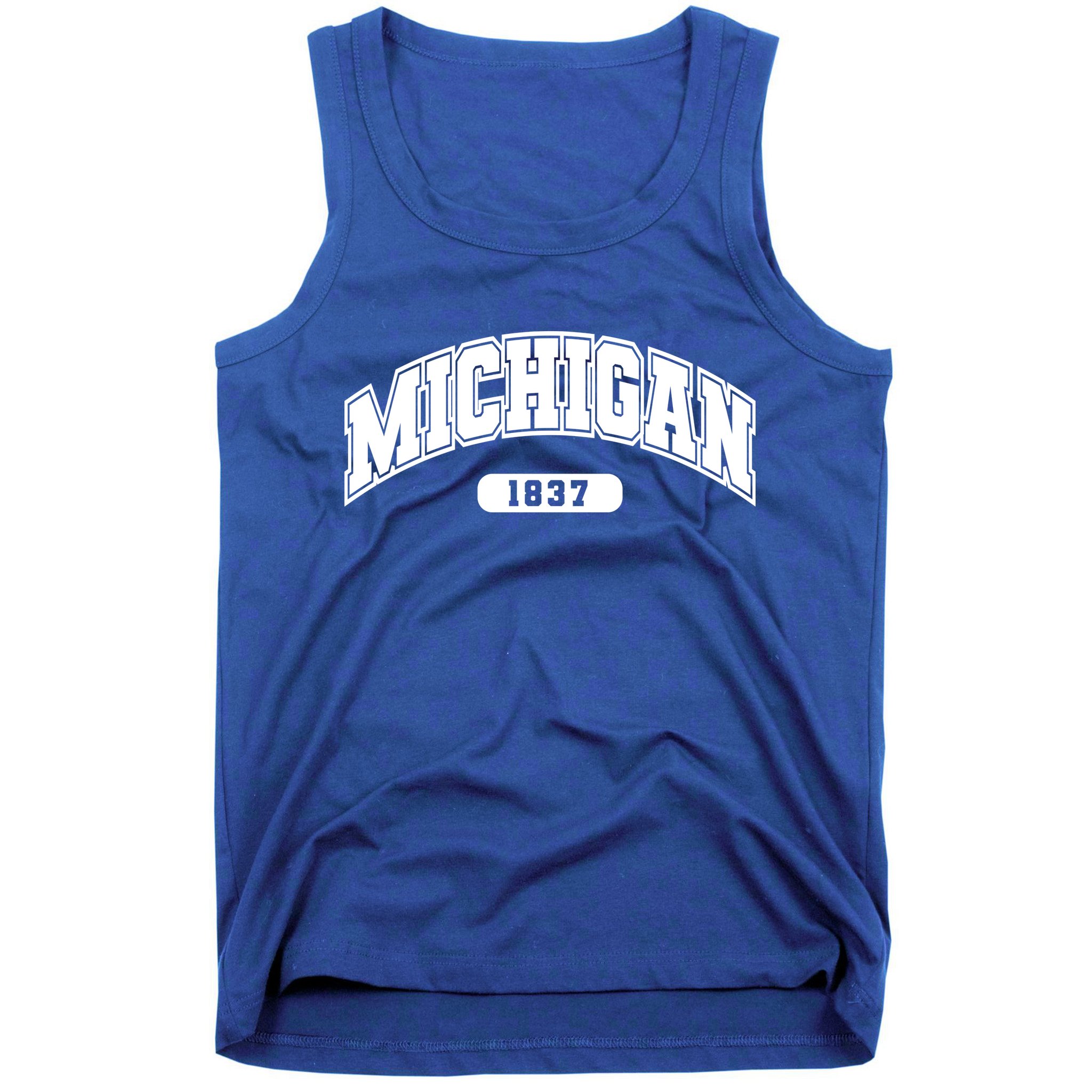 Michigan Collegiate Style 1837 Tank Top