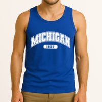 Michigan Collegiate Style 1837 Tank Top