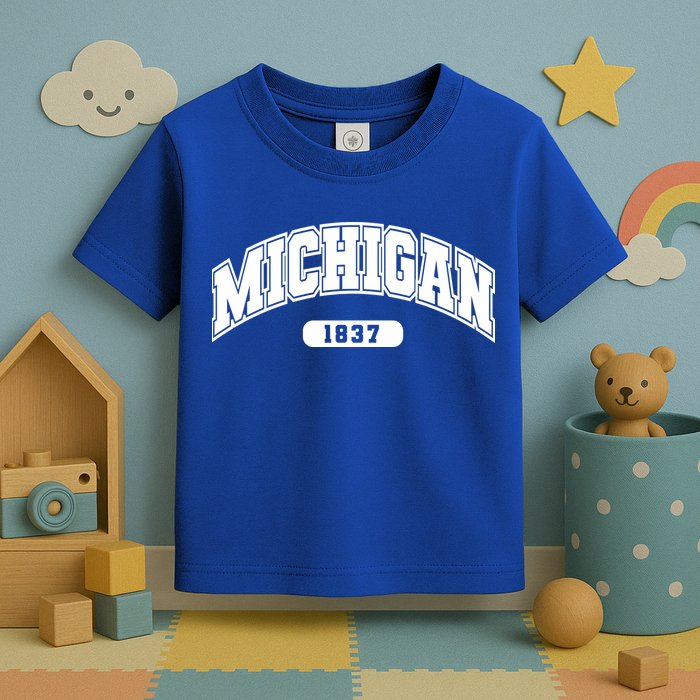 Michigan Collegiate Style 1837 Toddler T-Shirt