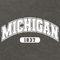 Michigan Collegiate Style 1837 Cotton Canvas Backpack