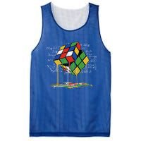 Melting Cube Speed Cubing Vintage Puzzle Math Gift Mesh Reversible Basketball Jersey Tank