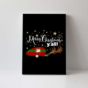 Merry Christmas Santa's Sleigh Canvas