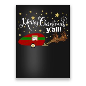 Merry Christmas Santa's Sleigh Poster