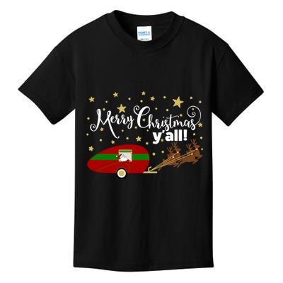Merry Christmas Santa's Sleigh Kids T-Shirt