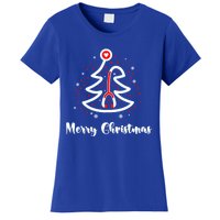 Merry Christmas Stethoscope Nurse Christmas Tree Xmas Great Gift Women's T-Shirt