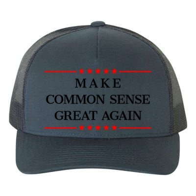 Make Common Sense Great Again Yupoong Adult 5-Panel Trucker Hat