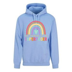 Maestra Cute Spanish Teacher Bilingue Es Un Superpoder Retro Unisex Surf Hoodie