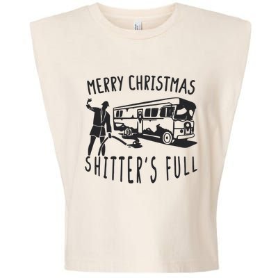 Merry Christmas Shitters Full Garment-Dyed Women's Muscle Tee