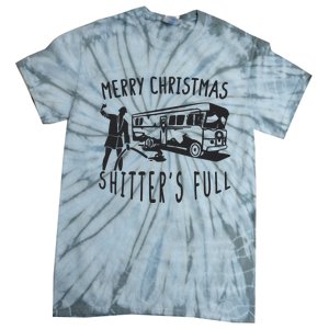 Merry Christmas Shitters Full Tie-Dye T-Shirt