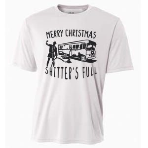 Merry Christmas Shitters Full Cooling Performance Crew T-Shirt