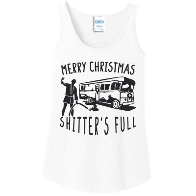 Merry Christmas Shitters Full Ladies Essential Tank