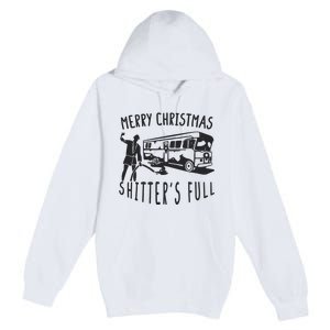 Merry Christmas Shitters Full Premium Pullover Hoodie