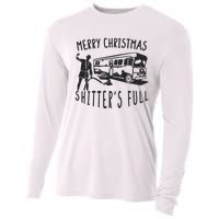 Merry Christmas Shitters Full Cooling Performance Long Sleeve Crew