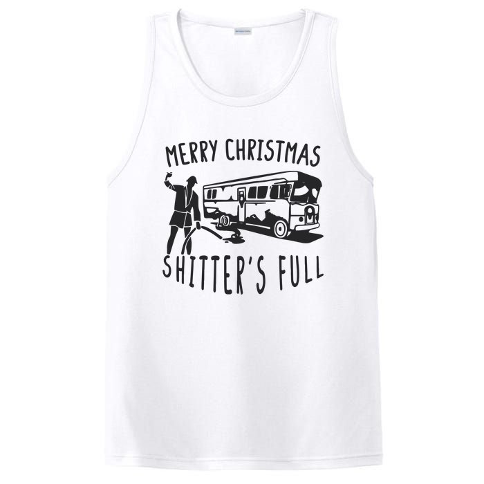 Merry Christmas Shitters Full PosiCharge Competitor Tank