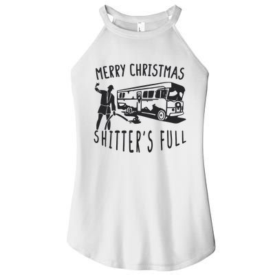 Merry Christmas Shitters Full Women's Perfect Tri Rocker Tank