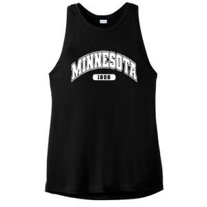 Minnesota Collegiate Style 1858 Ladies PosiCharge Tri-Blend Wicking Tank