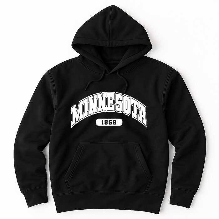 Minnesota Collegiate Style 1858 Hoodie